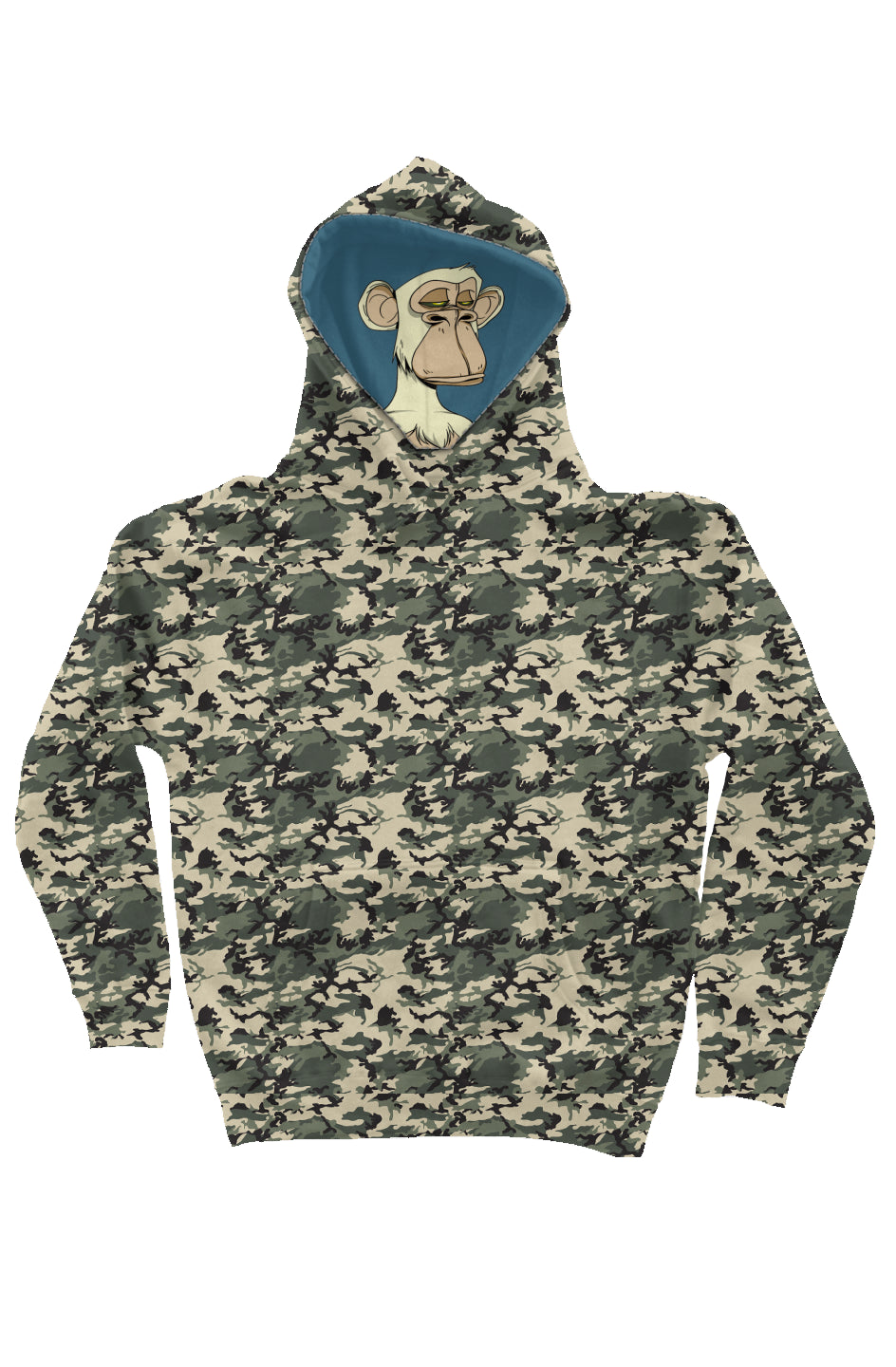 Camo Independent Heavyweight Hoodie