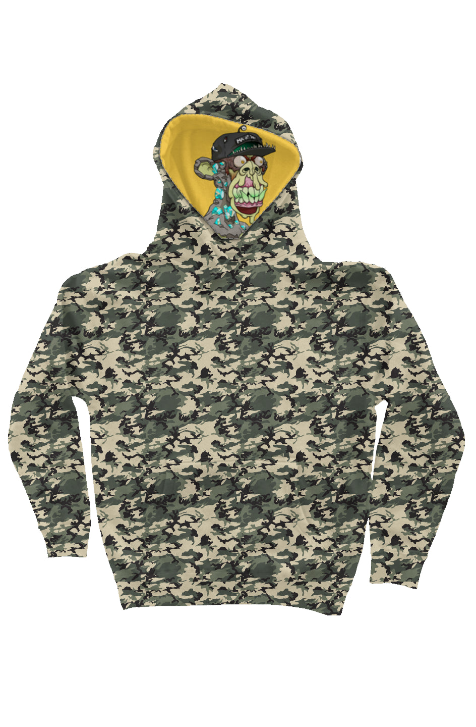 Camo Independent Heavyweight Hoodie