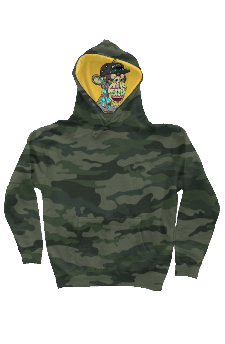 Camo Independent Heavyweight Hoodie