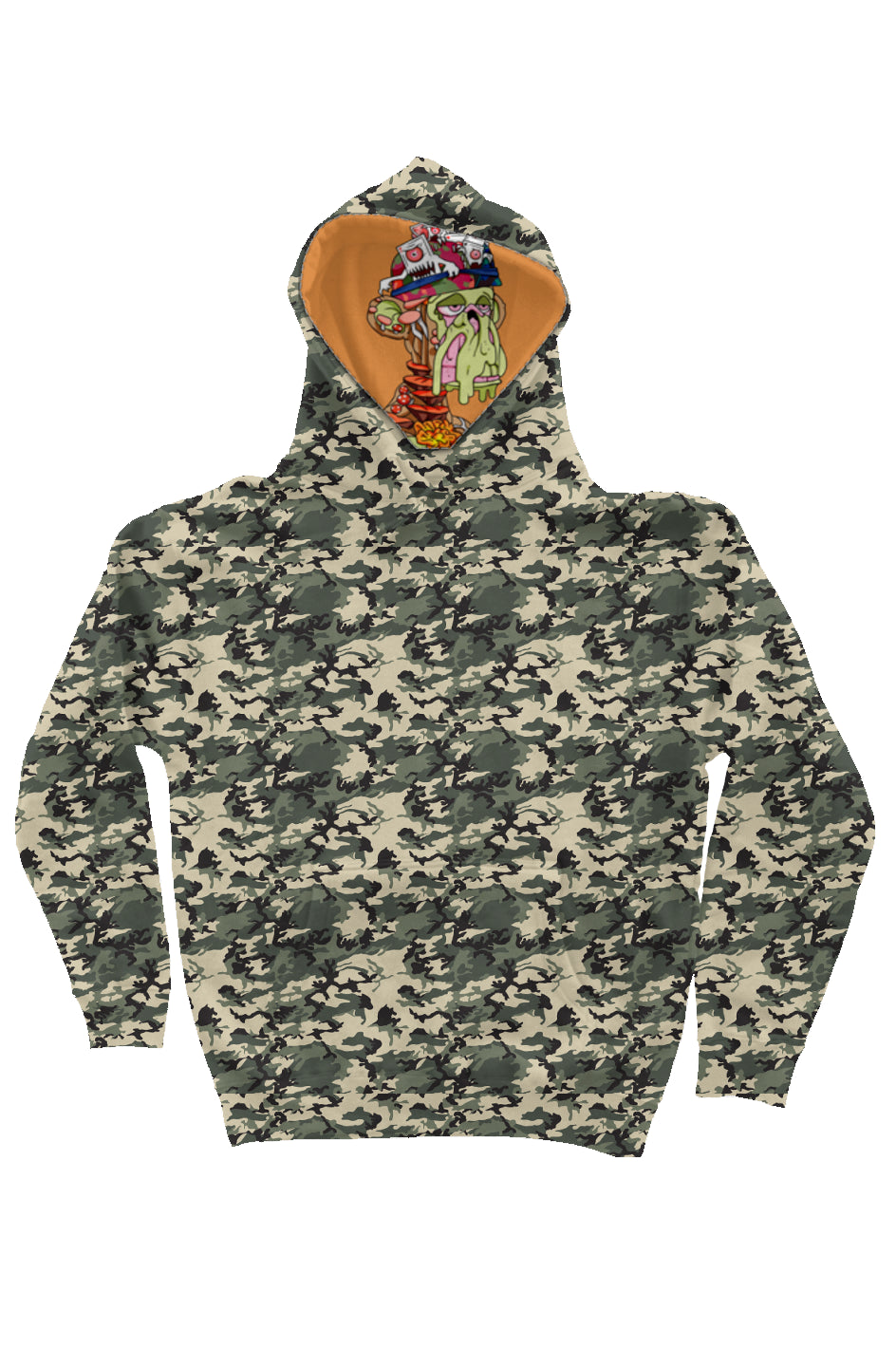 Camo Independent Heavyweight Hoodie