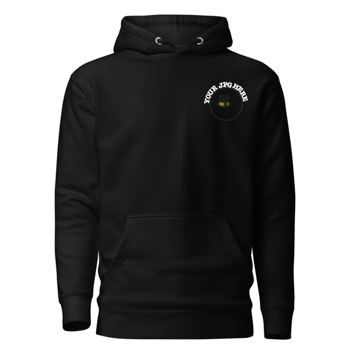 Unisex Hoodie - custom with your own PFP (embroidered)