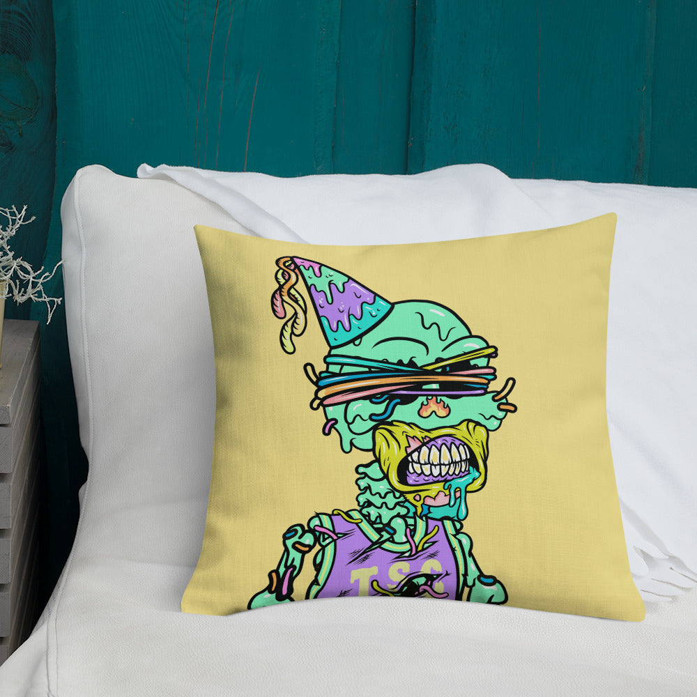 Premium Pillow feat Toxic Skulls Club #2807