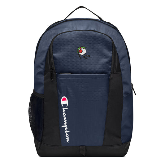 Champion backpack feat. mfer #9948 (embroidered)