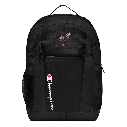 Champion backpack feat. rektguy #889 (embroidered)