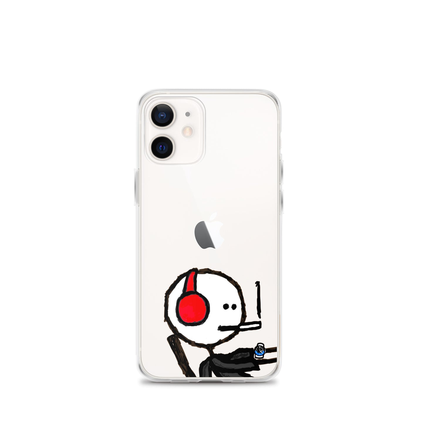 Clear Case for iPhone® feat. mfer #4931