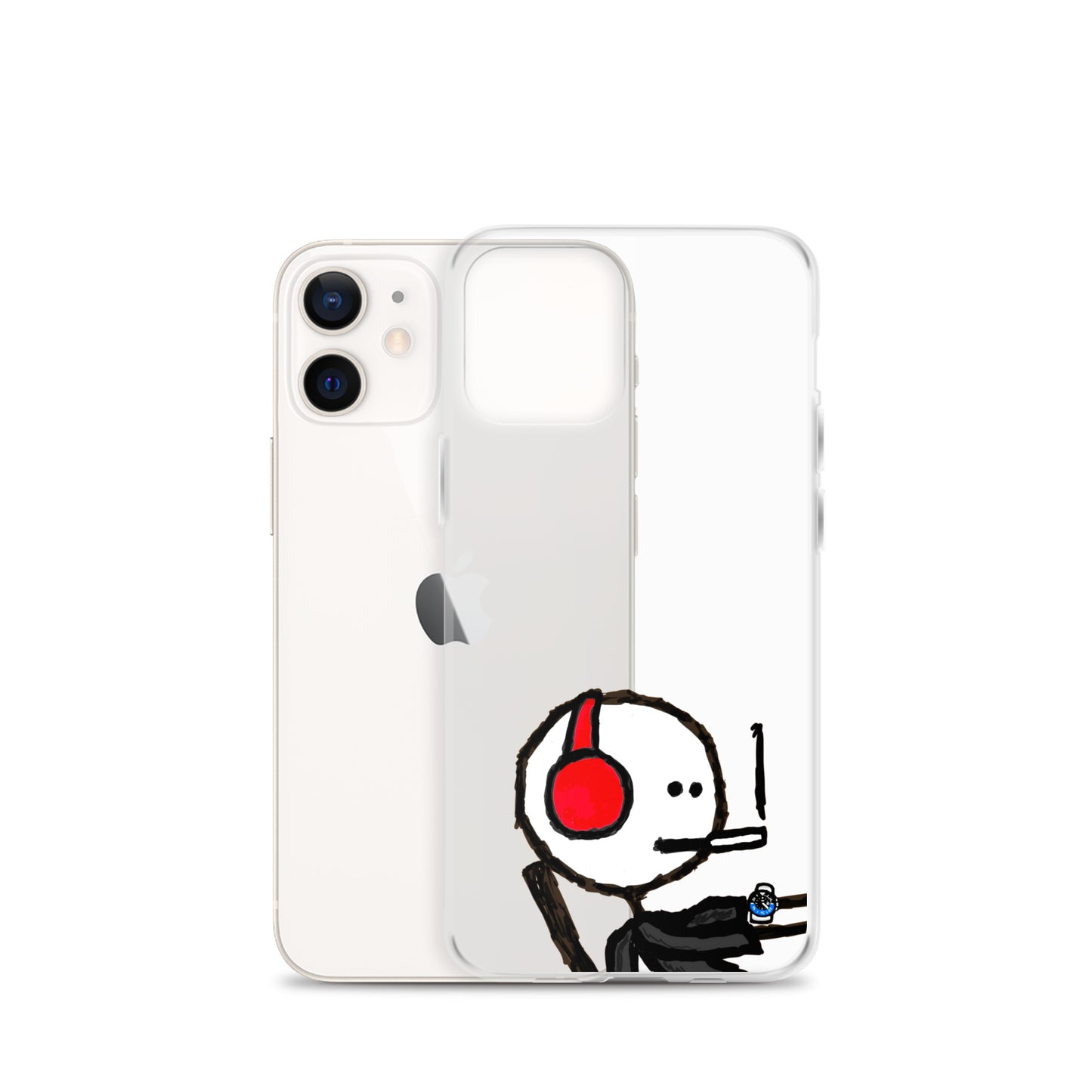 Clear Case for iPhone® feat. mfer #4931