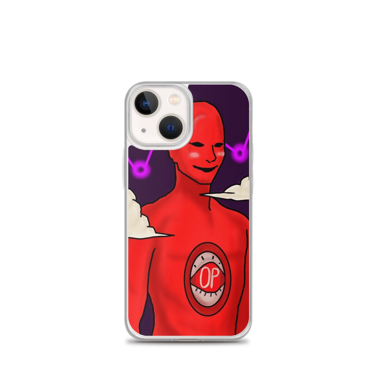 Clear Case for iPhone® feat. Binji PFP by Mayowa