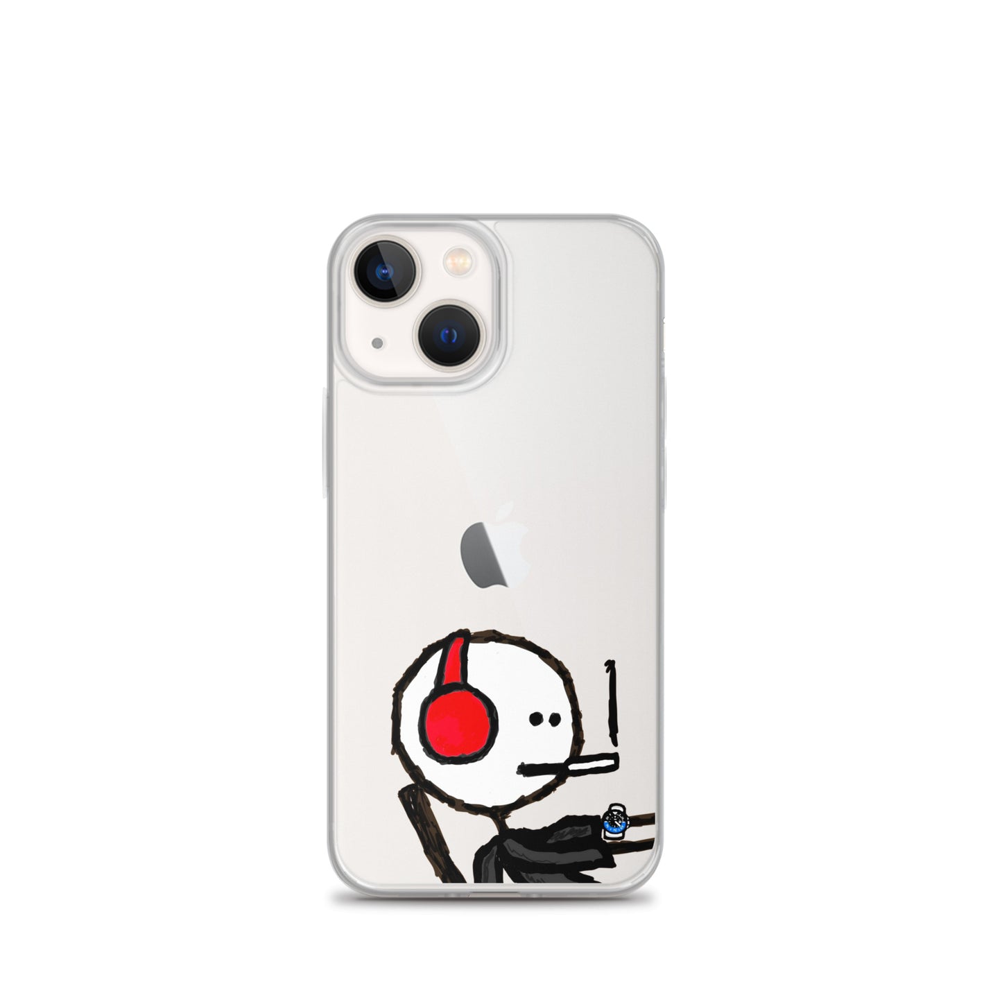 Clear Case for iPhone® feat. mfer #4931