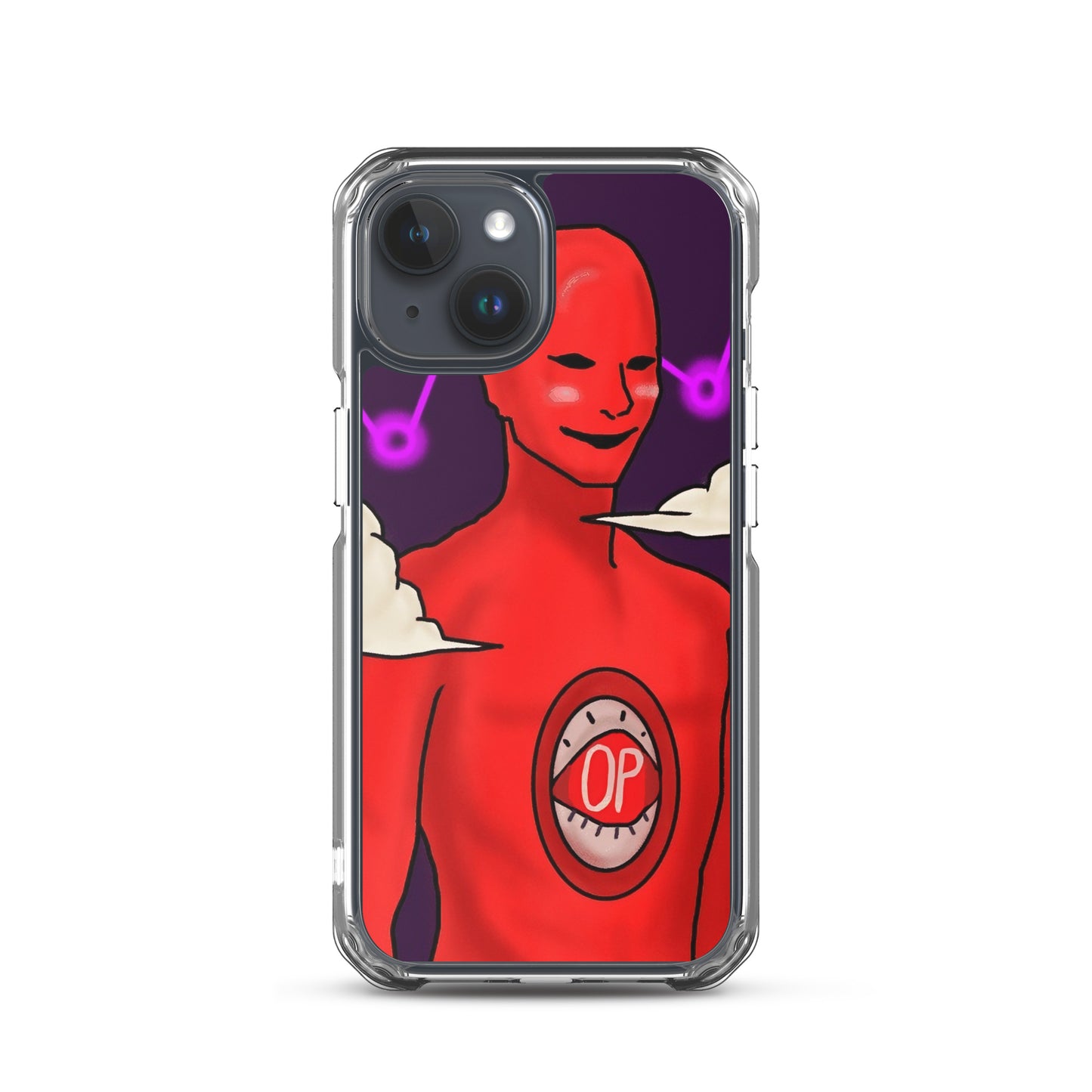 Clear Case for iPhone® feat. Binji PFP by Mayowa