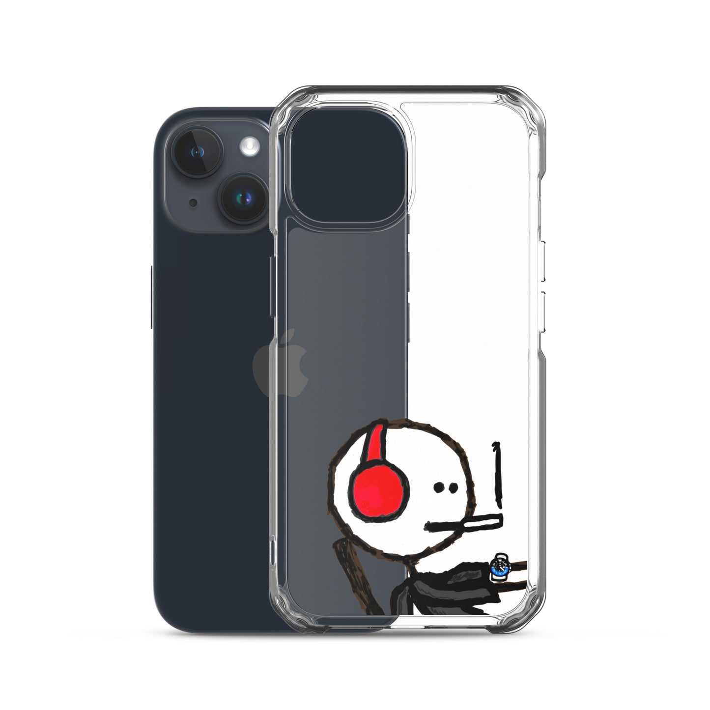 Clear Case for iPhone® feat. mfer #4931