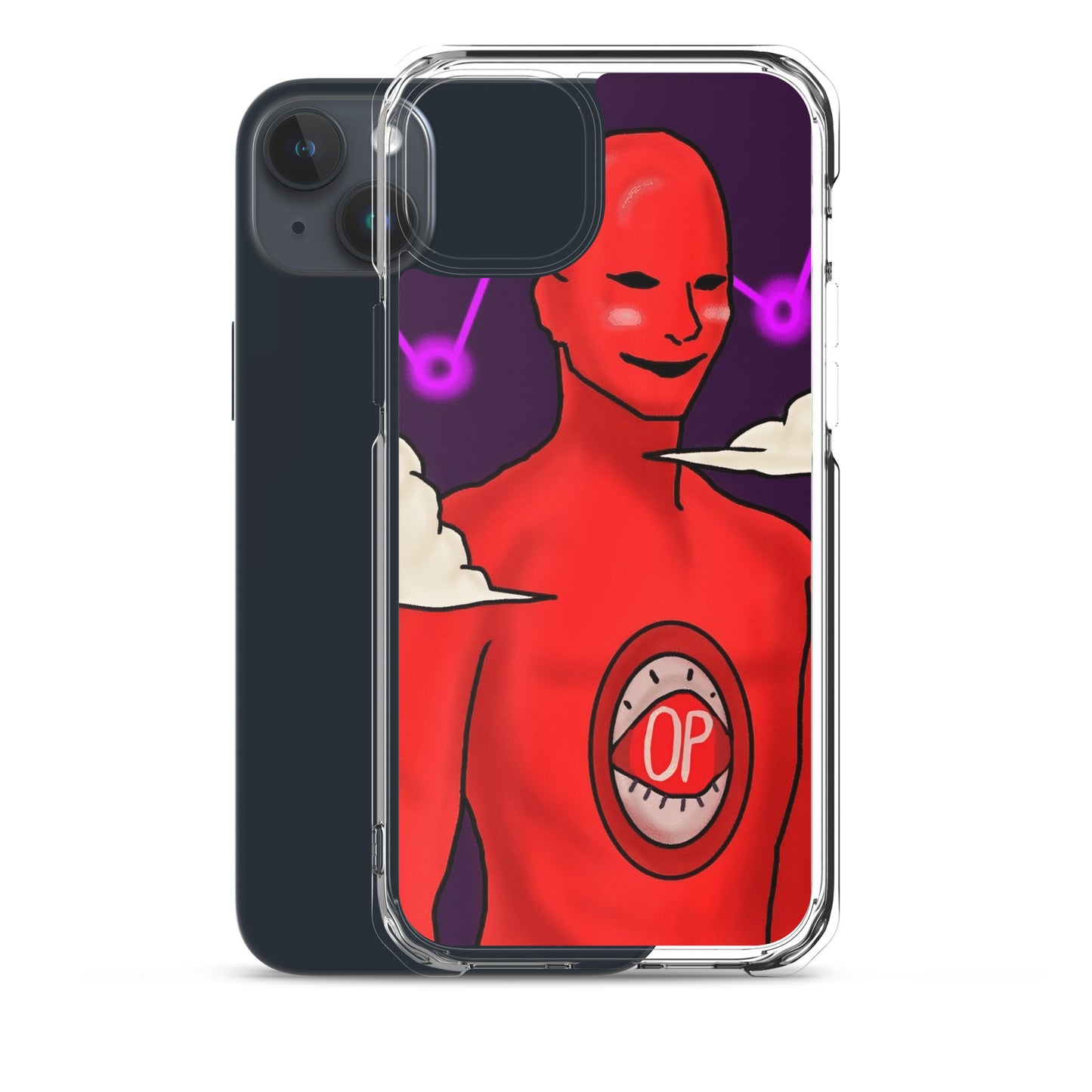 Clear Case for iPhone® feat. Binji PFP by Mayowa