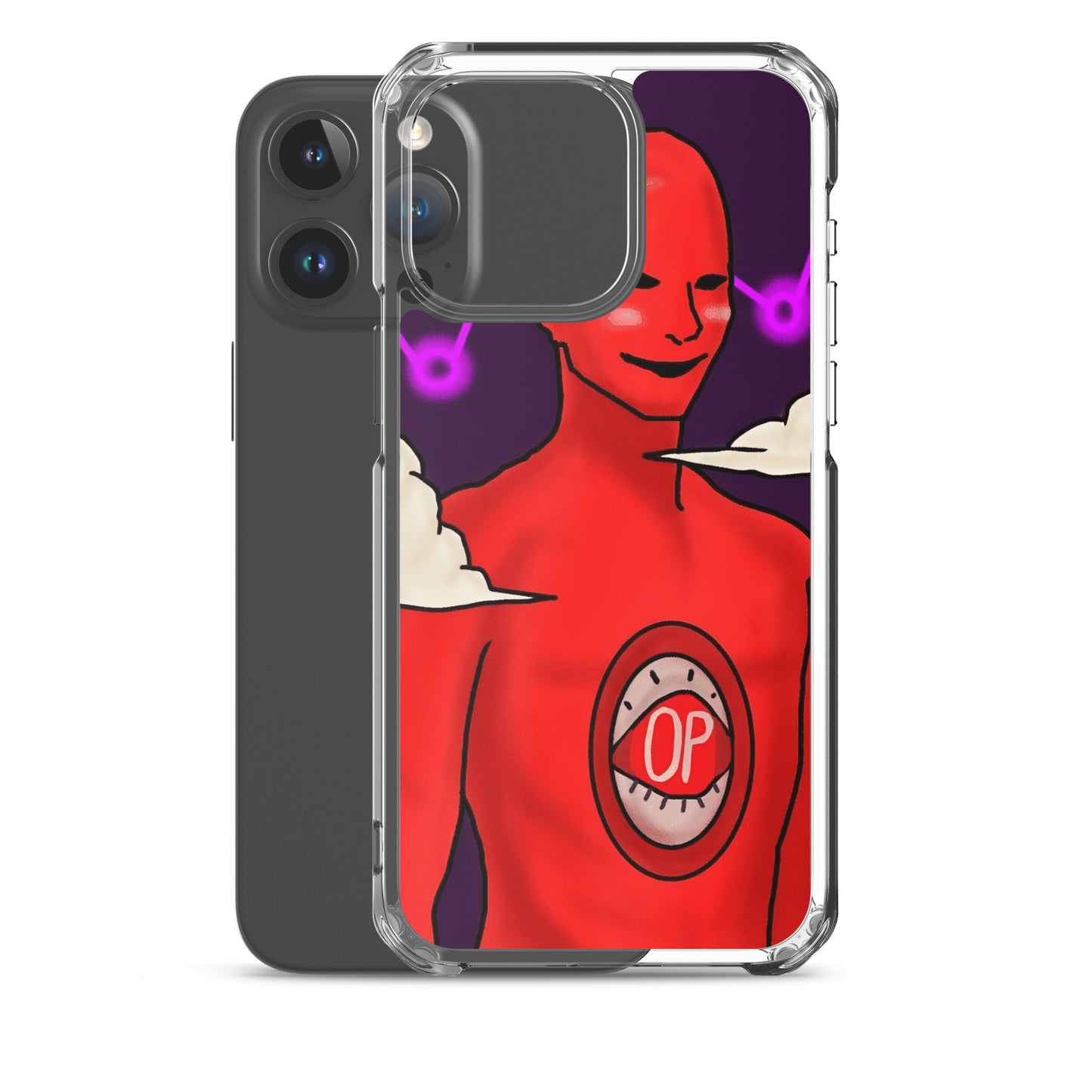 Clear Case for iPhone® feat. Binji PFP by Mayowa