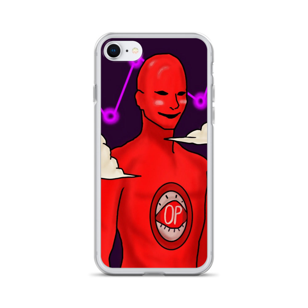 Clear Case for iPhone® feat. Binji PFP by Mayowa