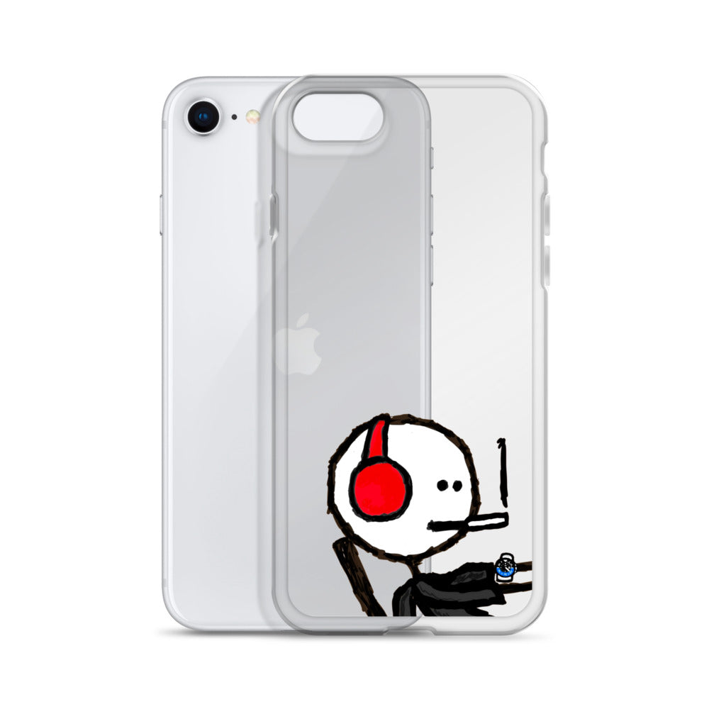 Clear Case for iPhone® feat. mfer #4931