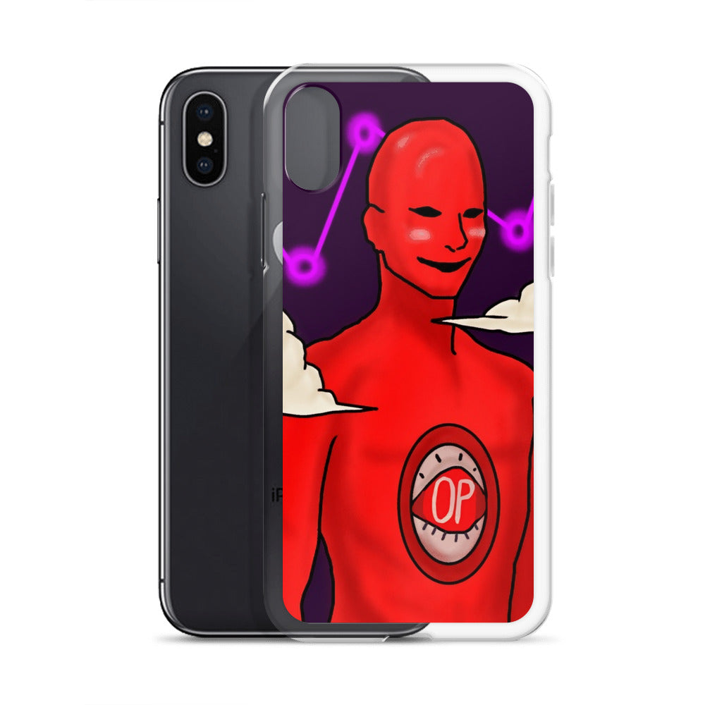 Clear Case for iPhone® feat. Binji PFP by Mayowa