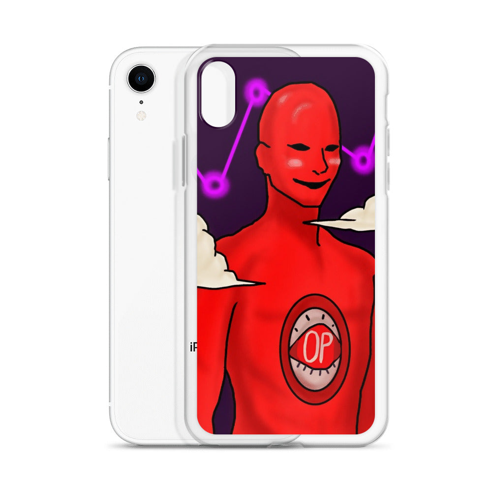 Clear Case for iPhone® feat. Binji PFP by Mayowa