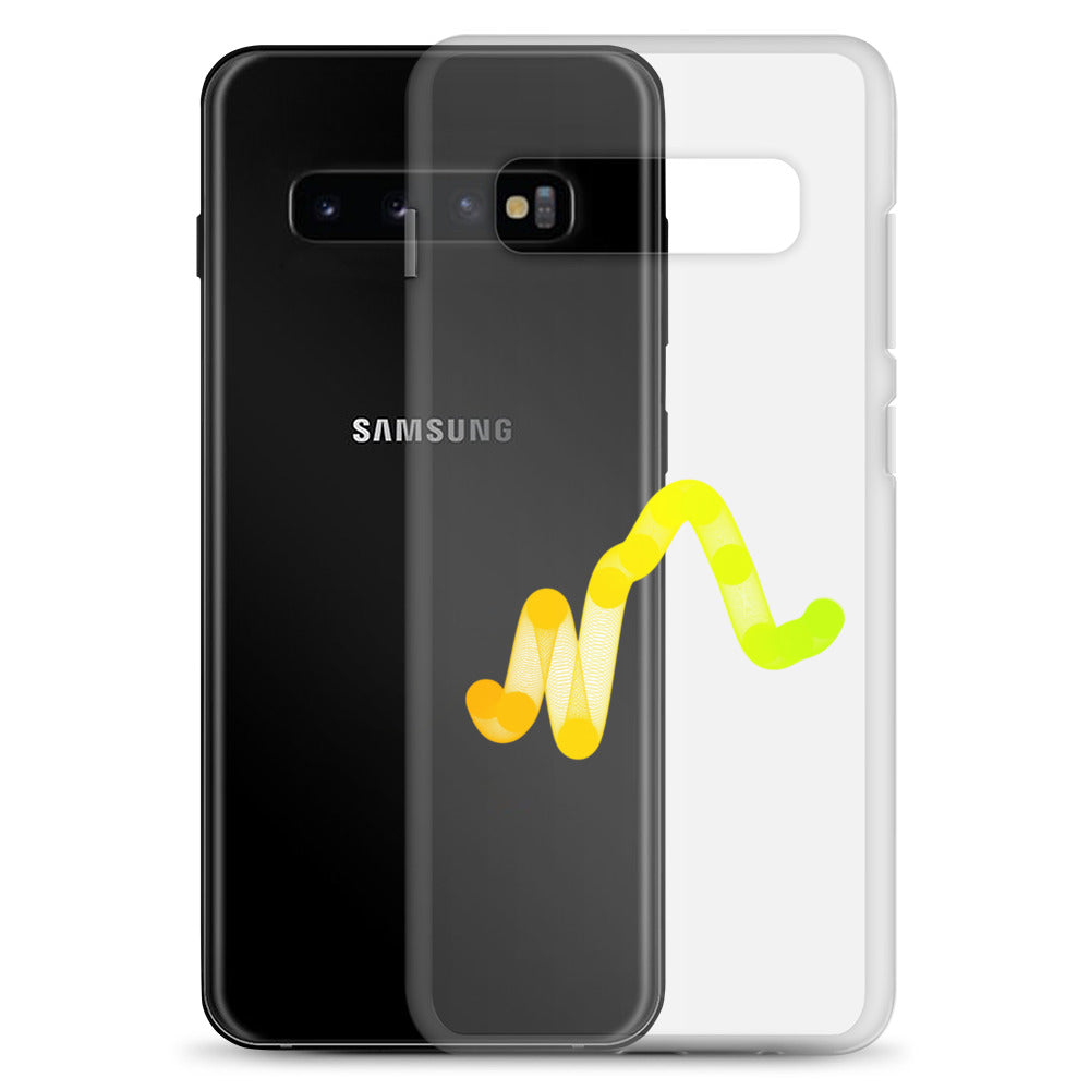 Clear Case for Samsung® feat. Chromie Squiggle #9998