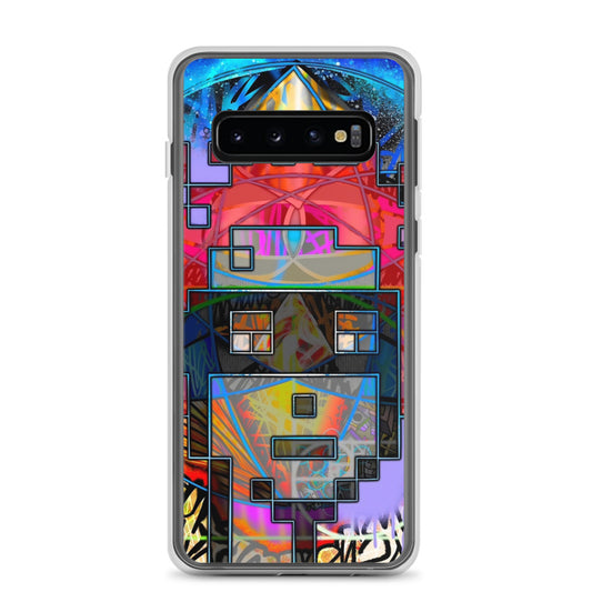 Clear Case for Samsung® feat. The Alpha and Omega V1 Punk by Decolife