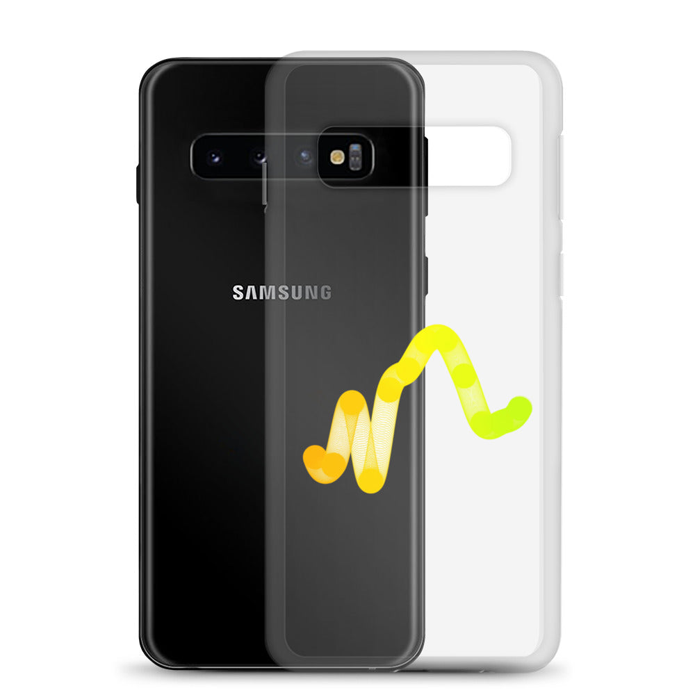 Clear Case for Samsung® feat. Chromie Squiggle #9998