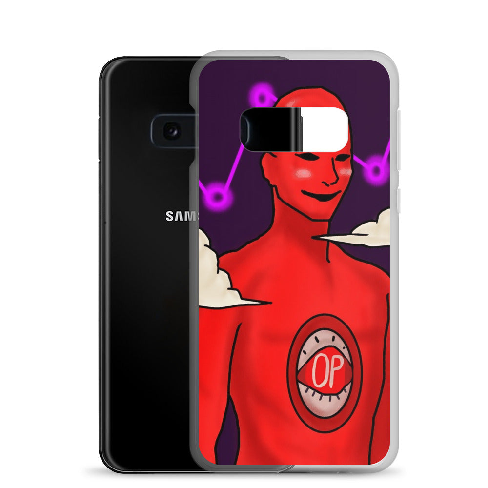 Clear Case for Samsung® feat. Binji PFP by Mayowa