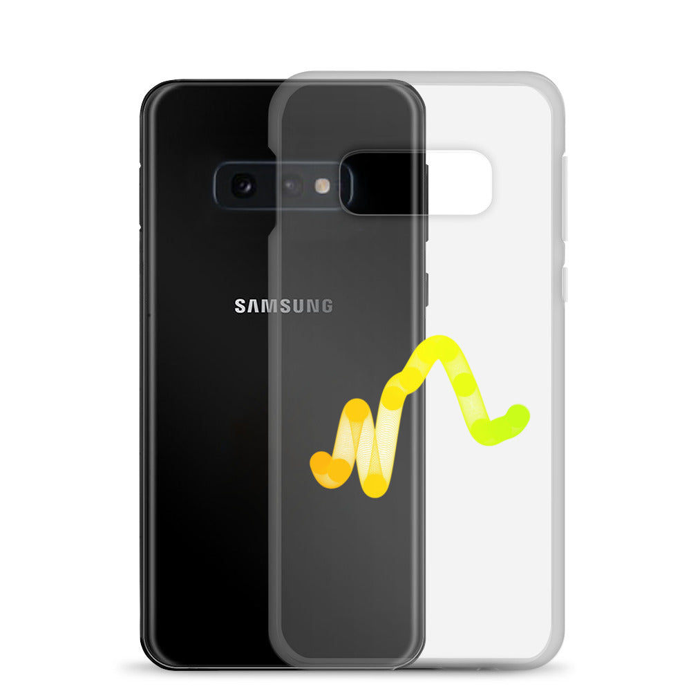 Clear Case for Samsung® feat. Chromie Squiggle #9998