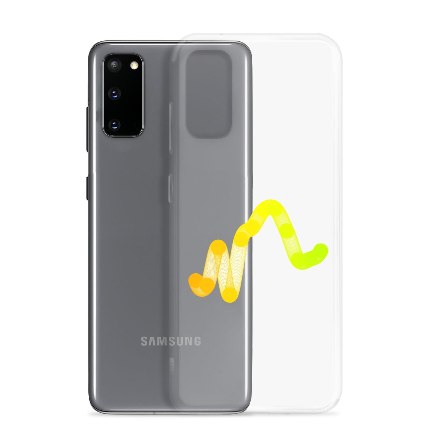 Clear Case for Samsung® feat. Chromie Squiggle #9998