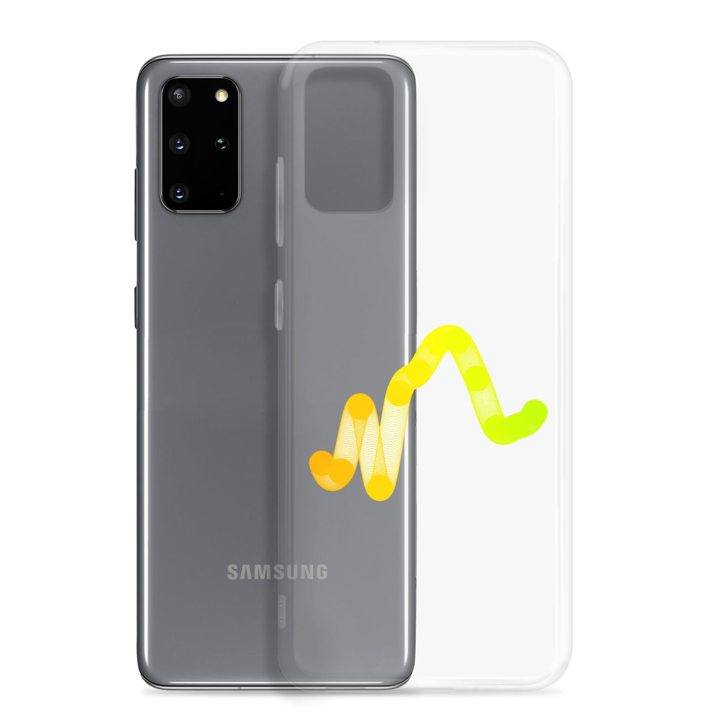 Clear Case for Samsung® feat. Chromie Squiggle #9998