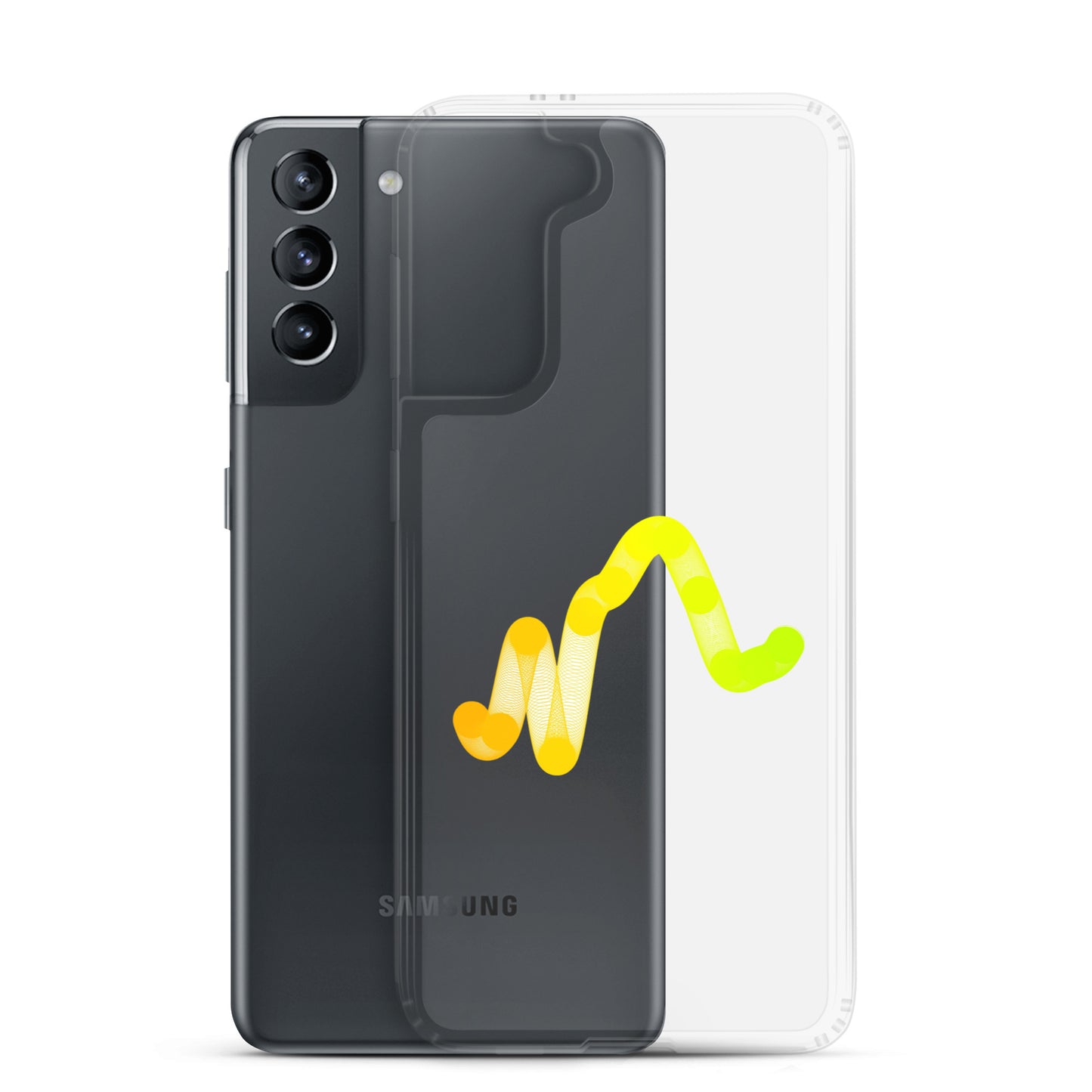 Clear Case for Samsung® feat. Chromie Squiggle #9998