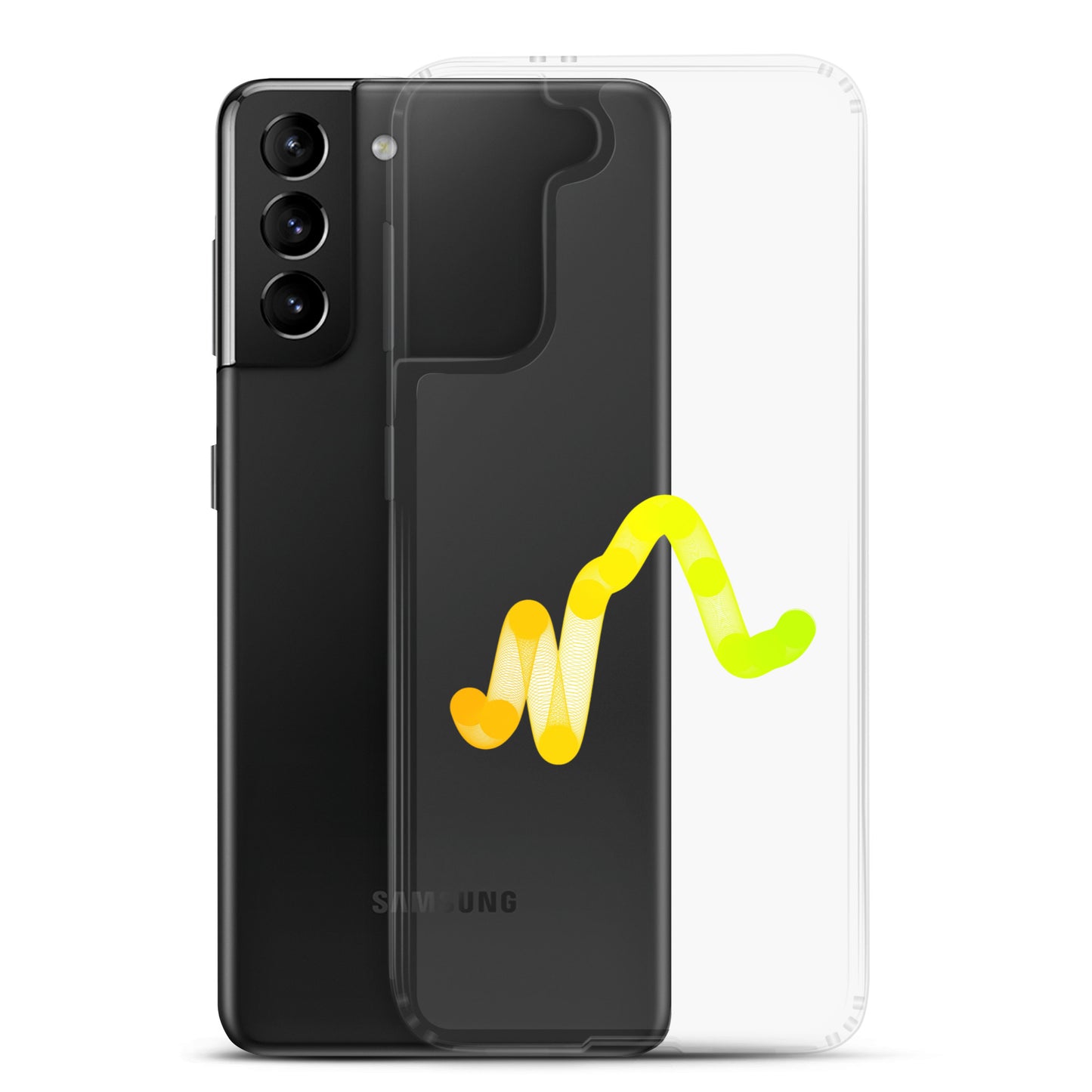 Clear Case for Samsung® feat. Chromie Squiggle #9998