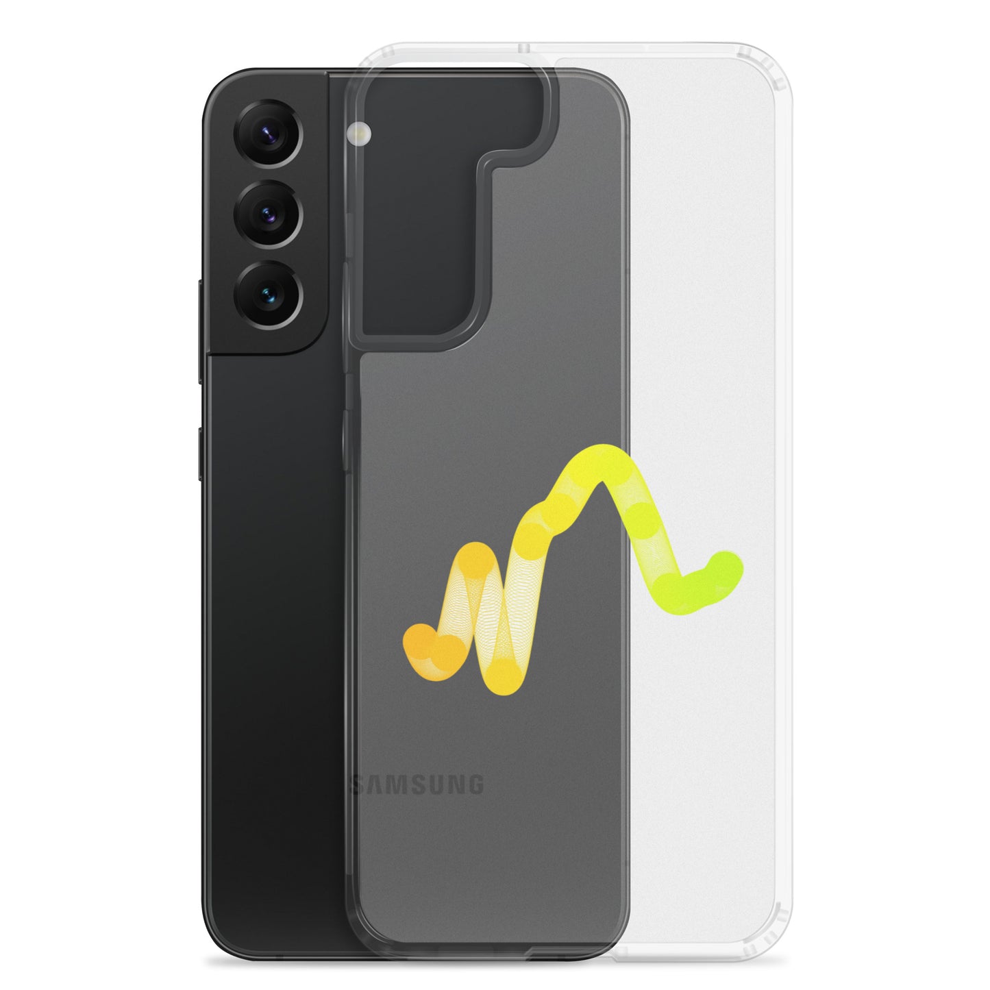 Clear Case for Samsung® feat. Chromie Squiggle #9998