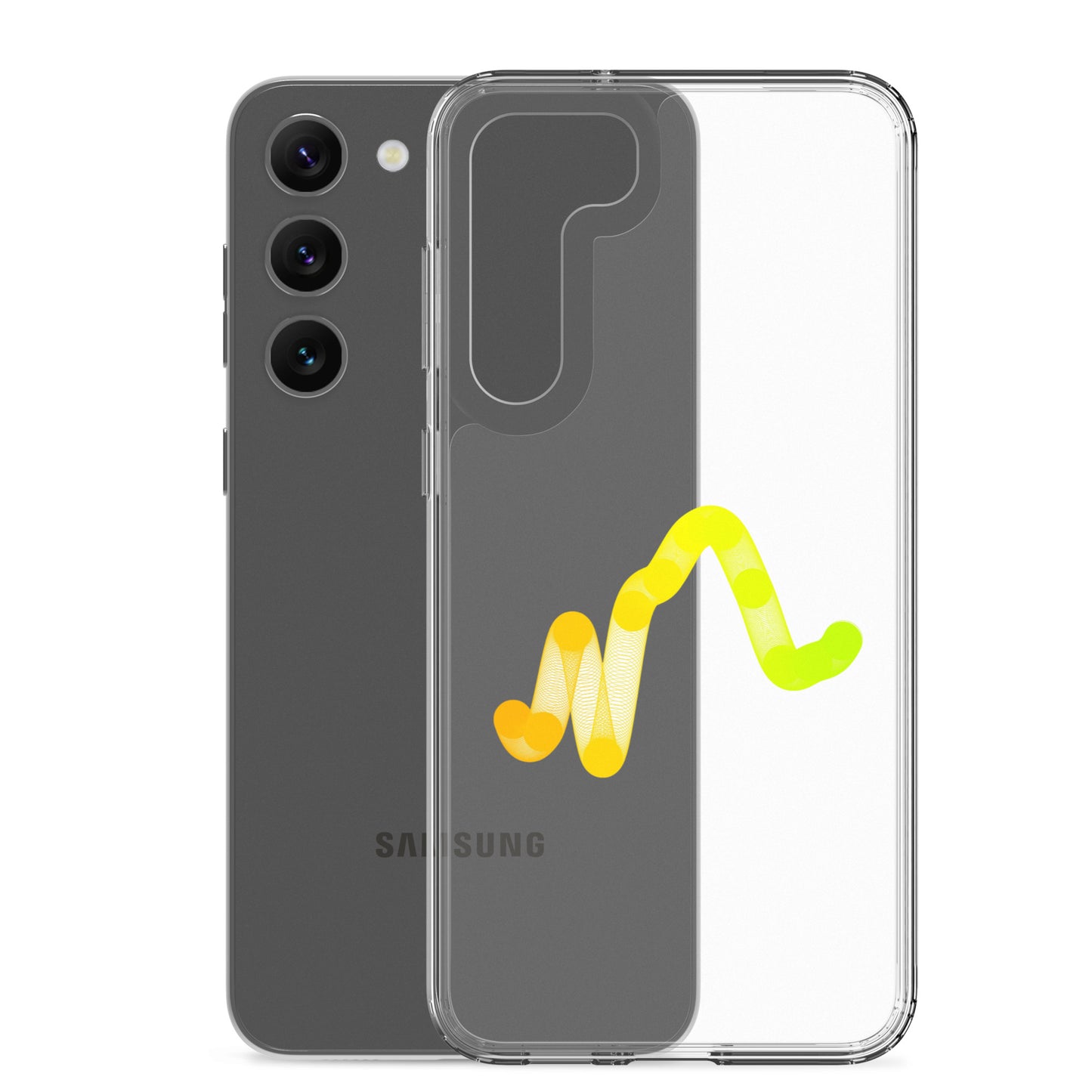 Clear Case for Samsung® feat. Chromie Squiggle #9998