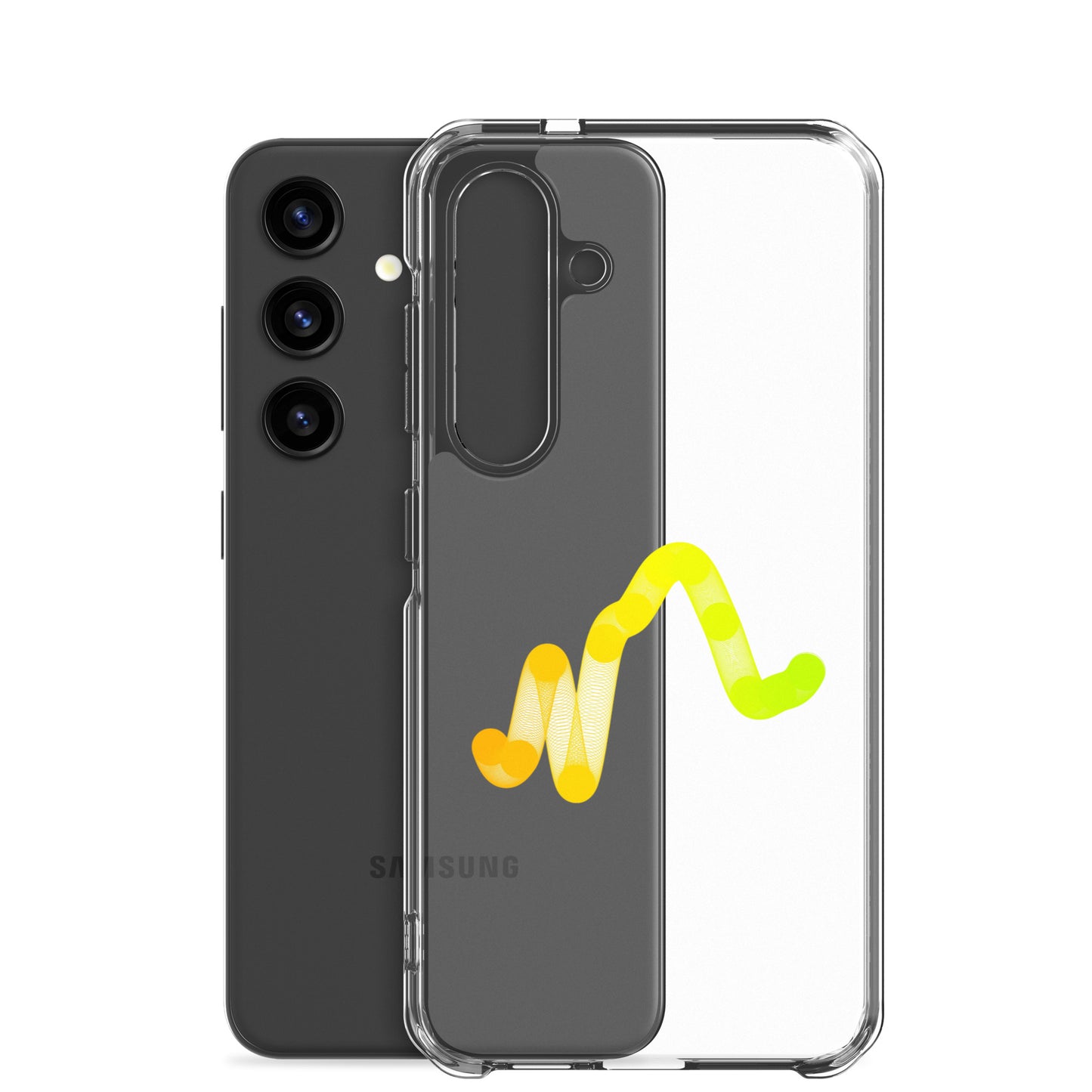 Clear Case for Samsung® feat. Chromie Squiggle #9998