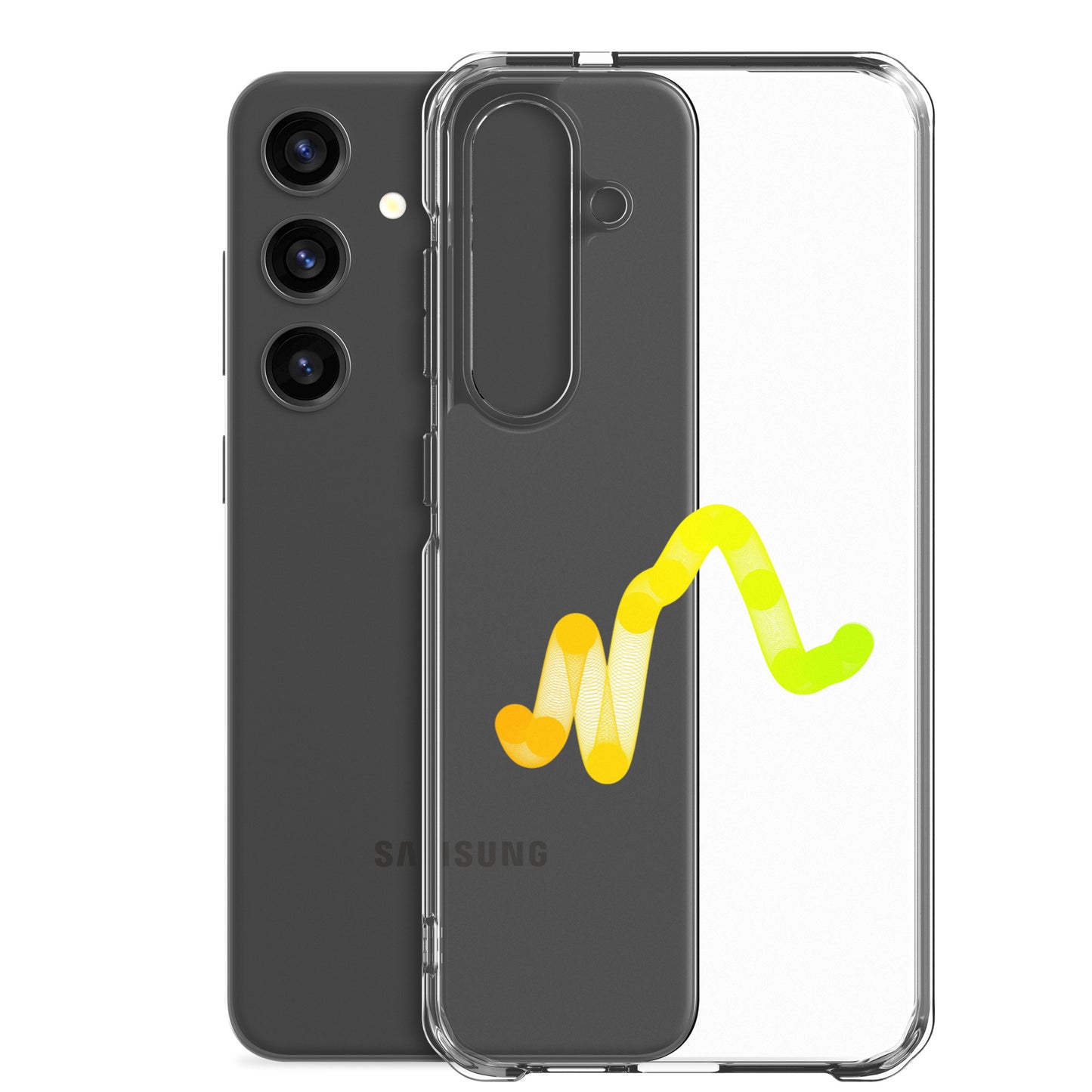 Clear Case for Samsung® feat. Chromie Squiggle #9998