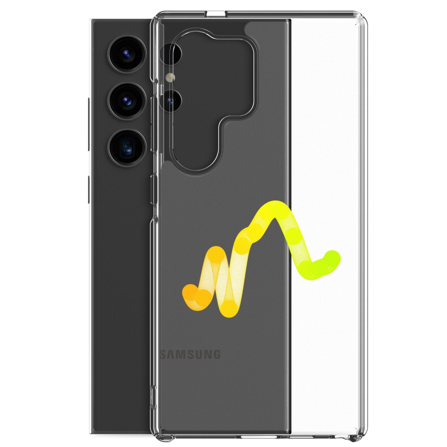 Clear Case for Samsung® feat. Chromie Squiggle #9998