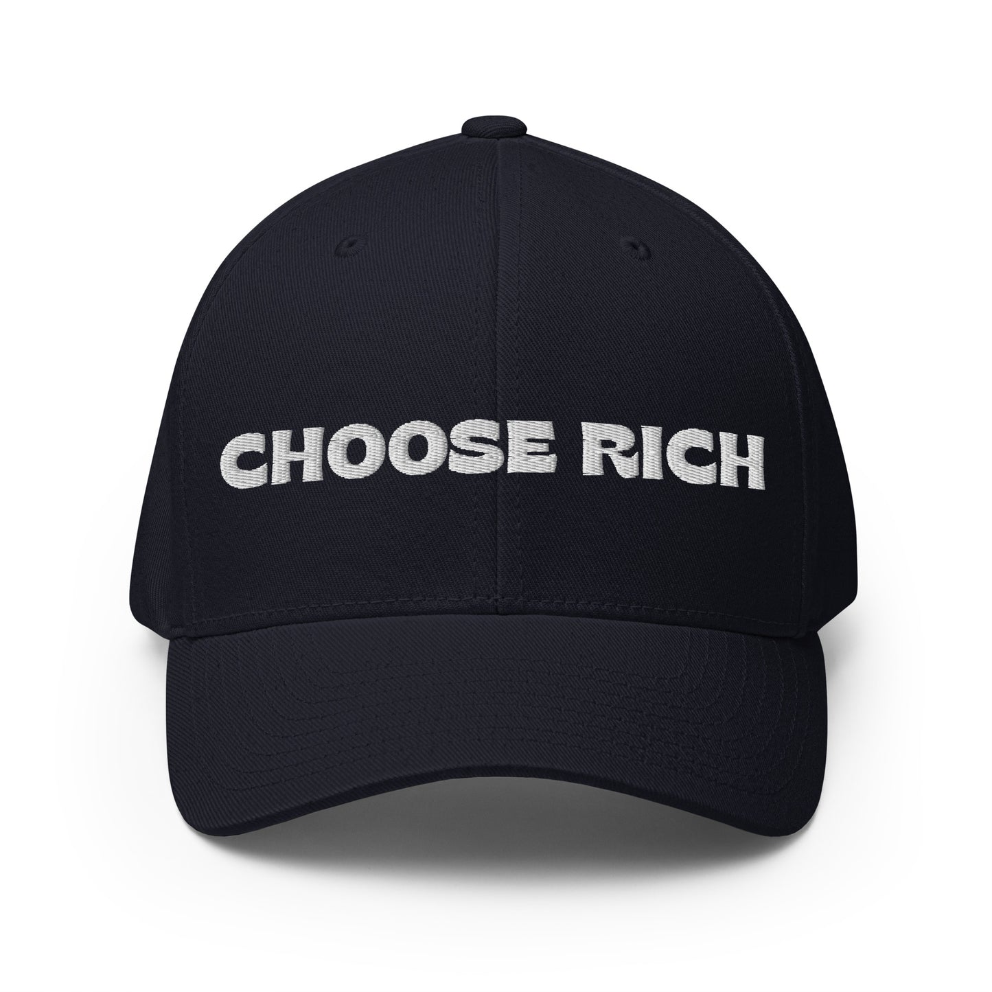 Structured Twill Cap CHOOSE RICH