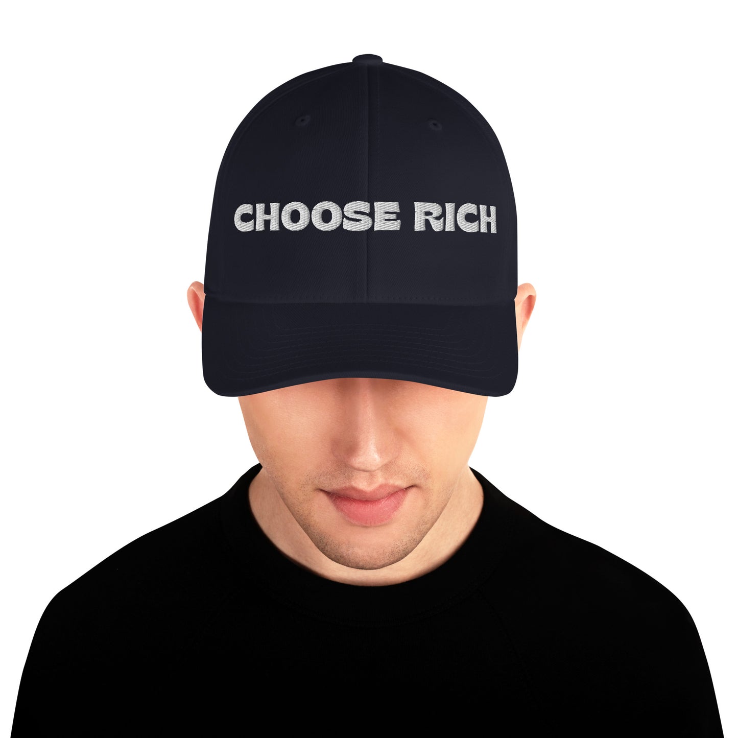 Structured Twill Cap CHOOSE RICH