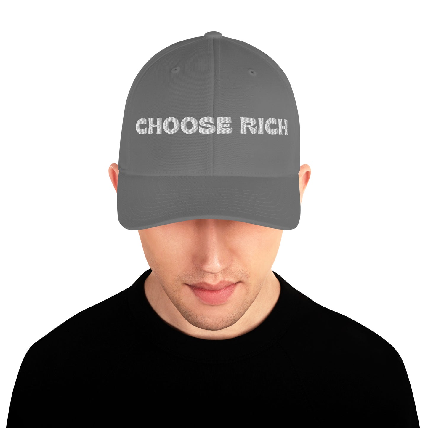 Structured Twill Cap CHOOSE RICH