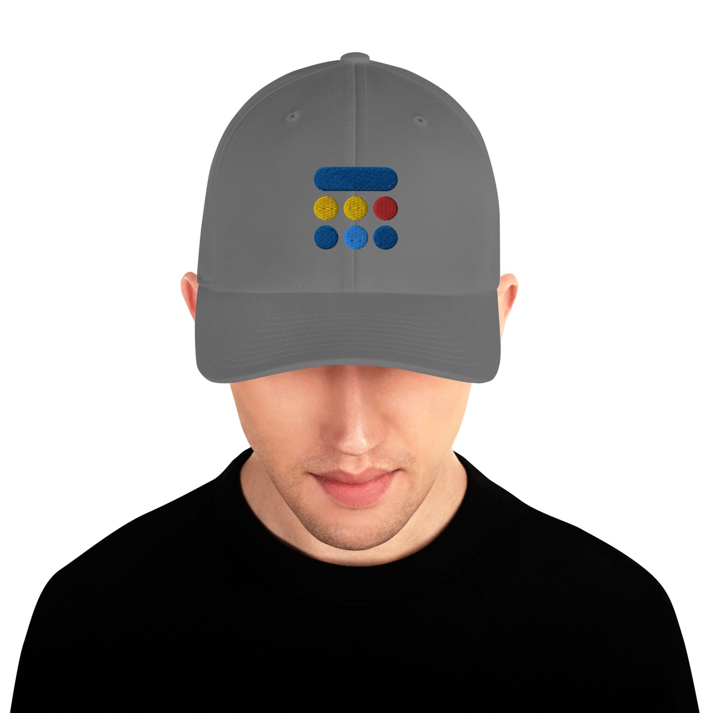 Structured Twill Cap feat. swatches (embroidered) by metadavid