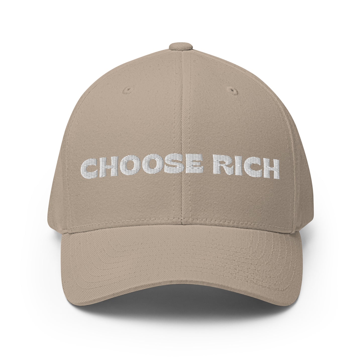 Structured Twill Cap CHOOSE RICH