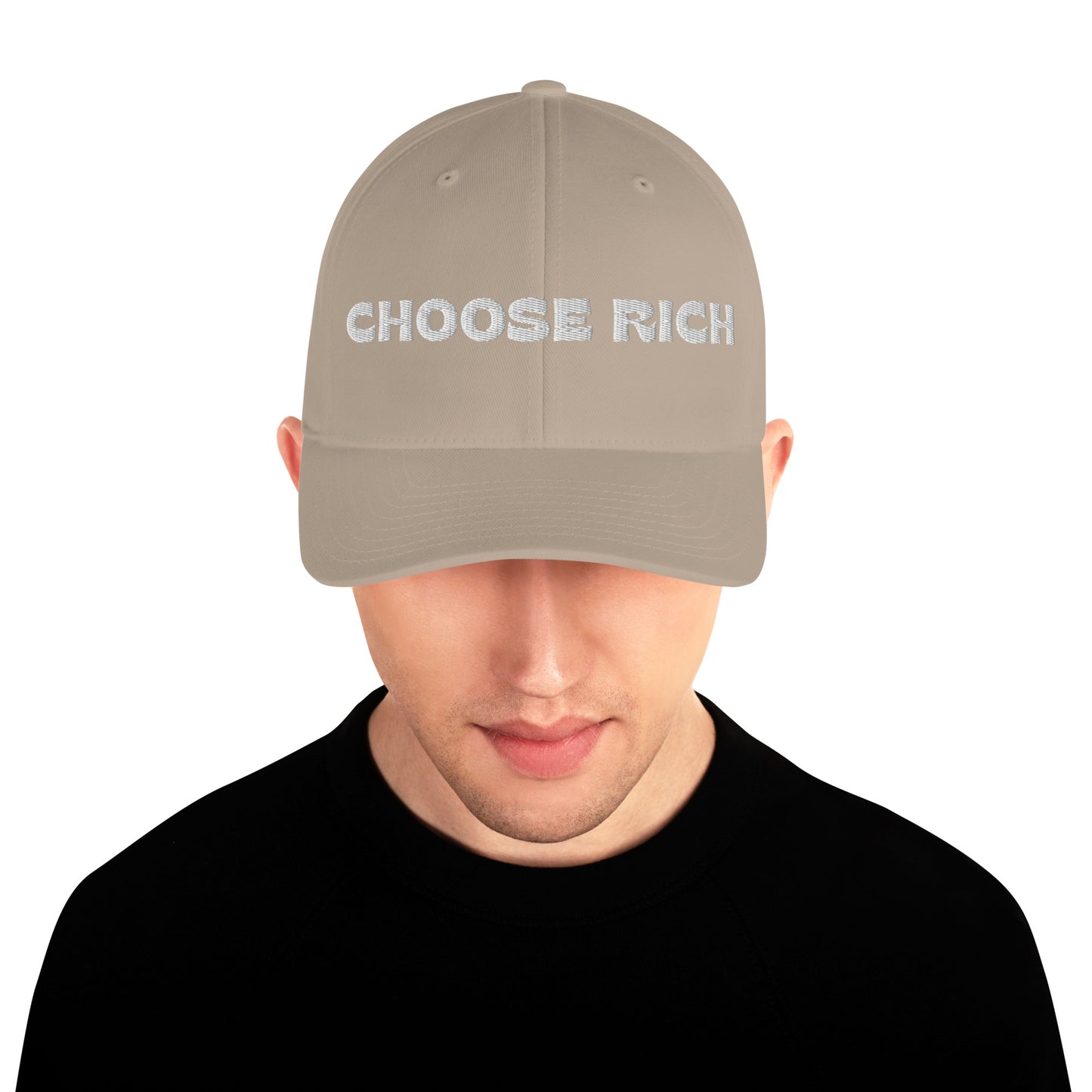 Structured Twill Cap CHOOSE RICH