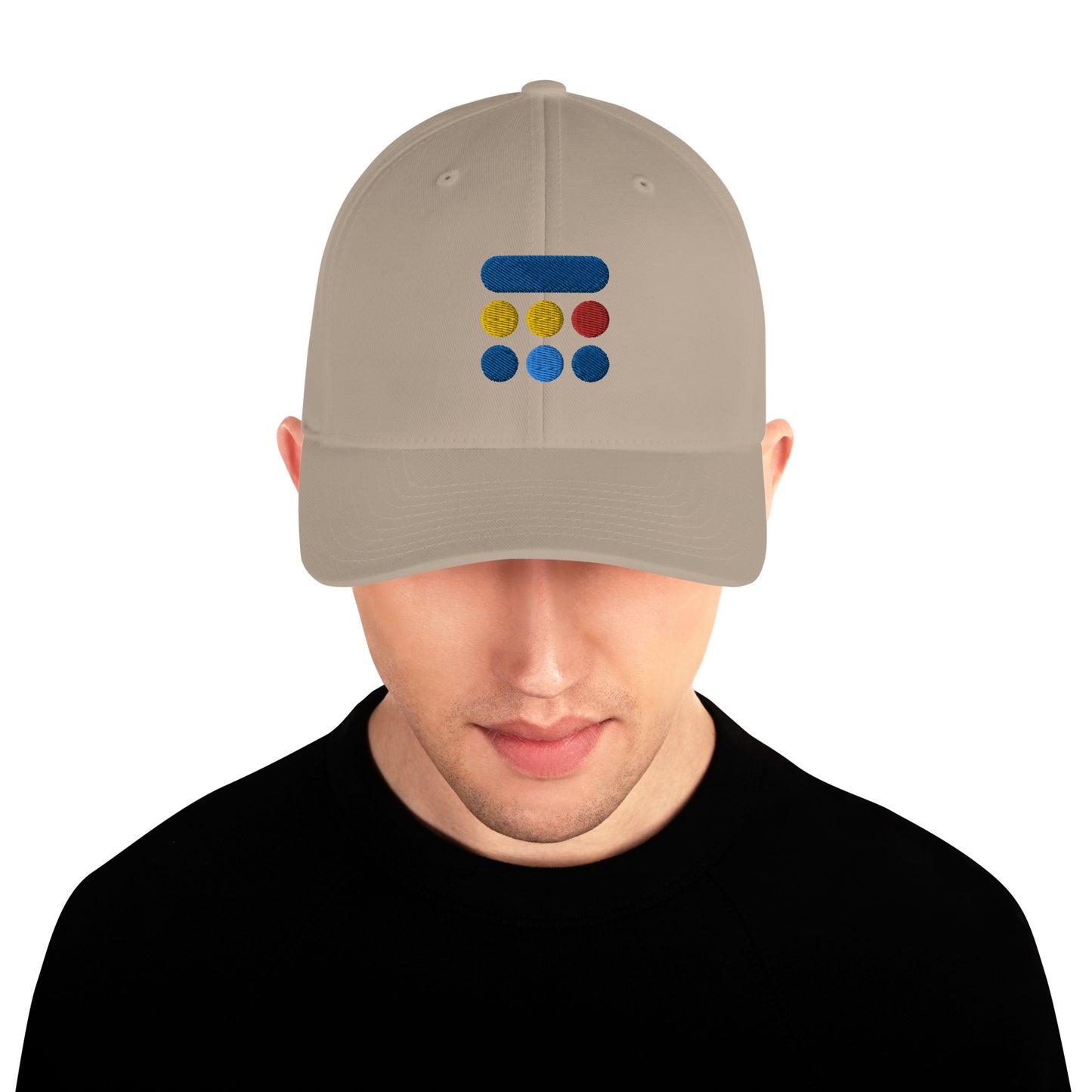 Structured Twill Cap feat. swatches (embroidered) by metadavid