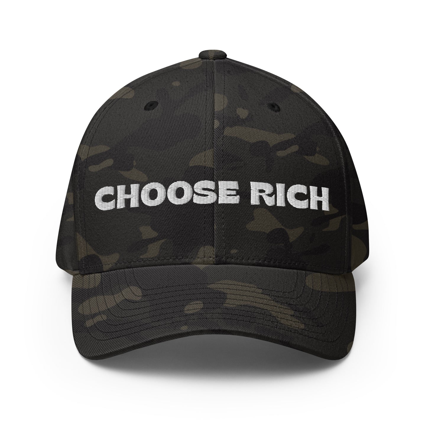 Structured Twill Cap CHOOSE RICH