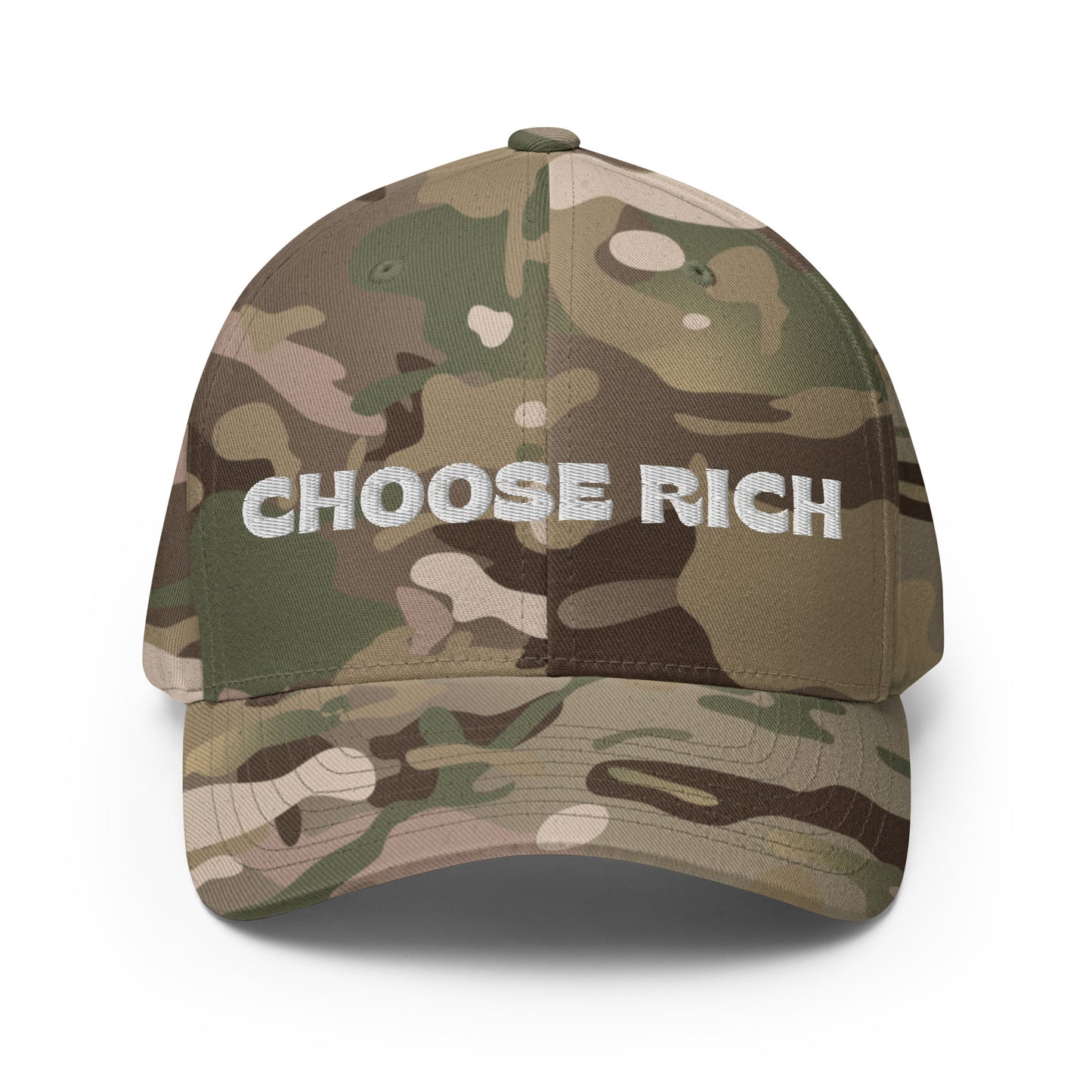 Structured Twill Cap CHOOSE RICH