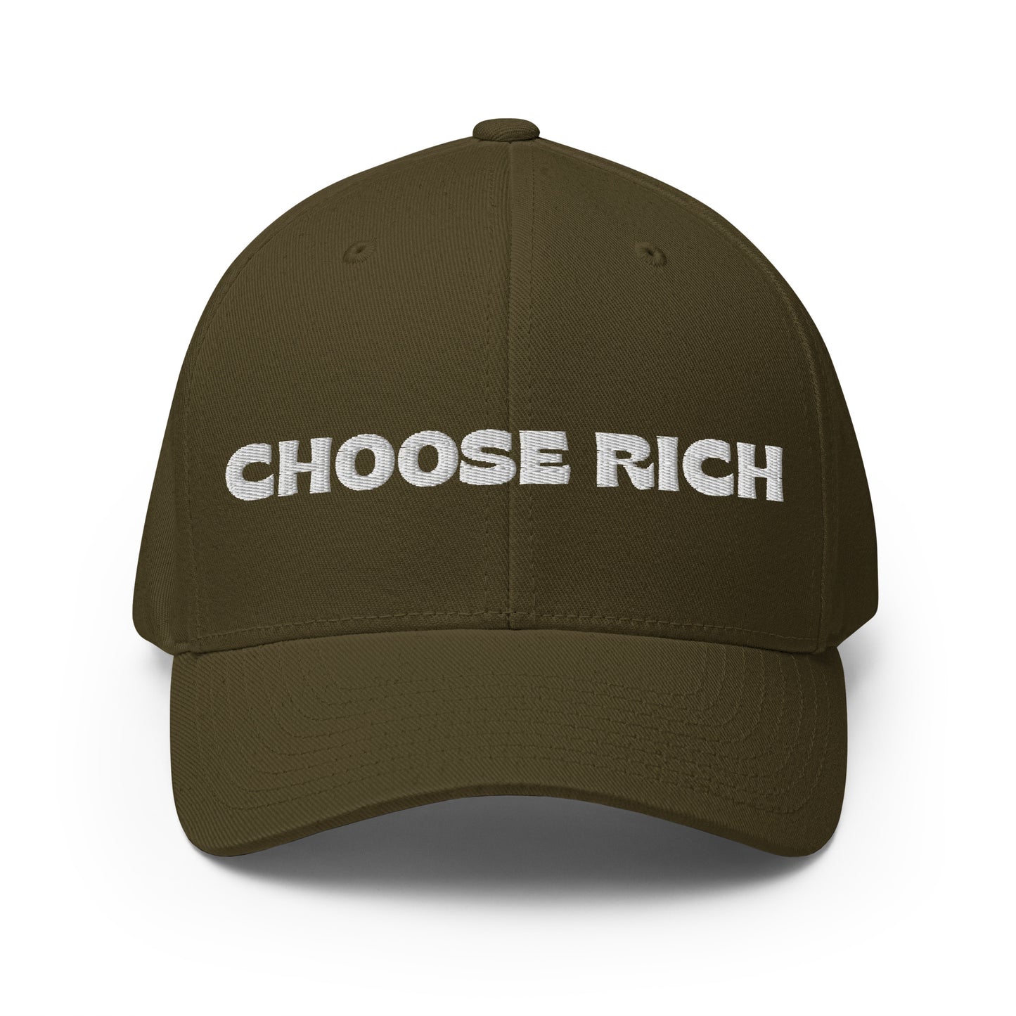 Structured Twill Cap CHOOSE RICH