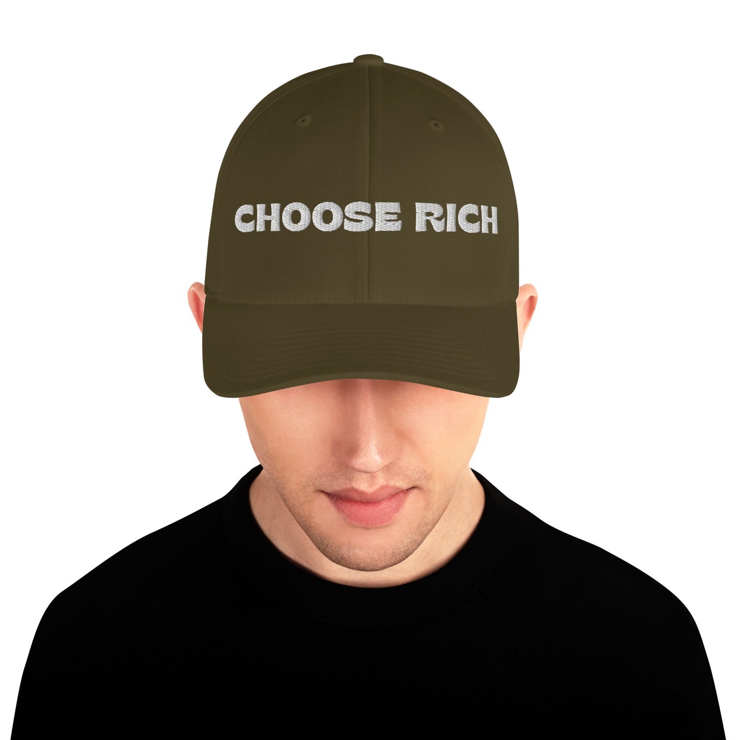 Structured Twill Cap CHOOSE RICH