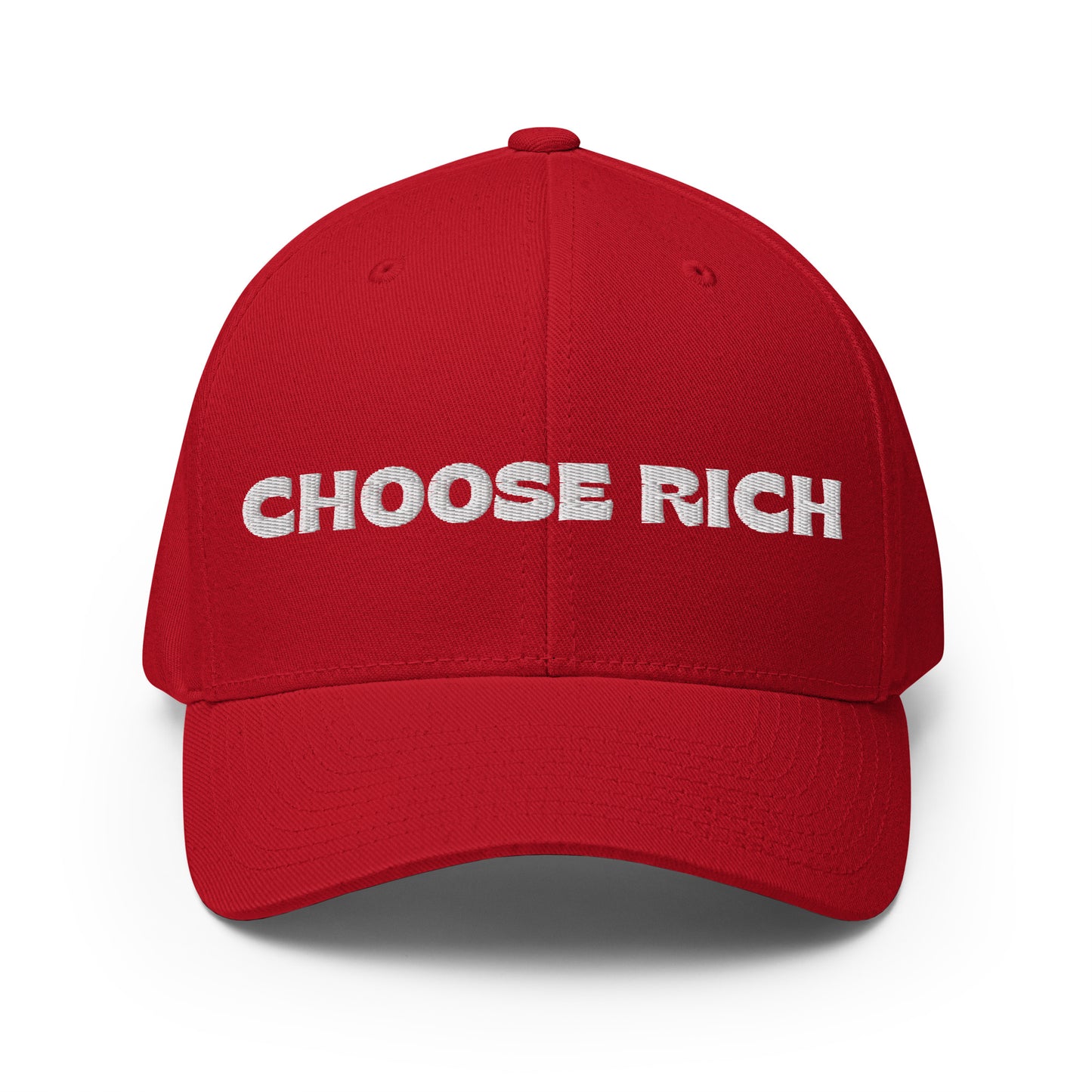 Structured Twill Cap CHOOSE RICH