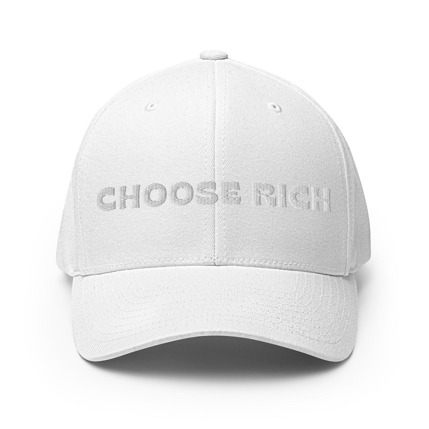 Structured Twill Cap CHOOSE RICH