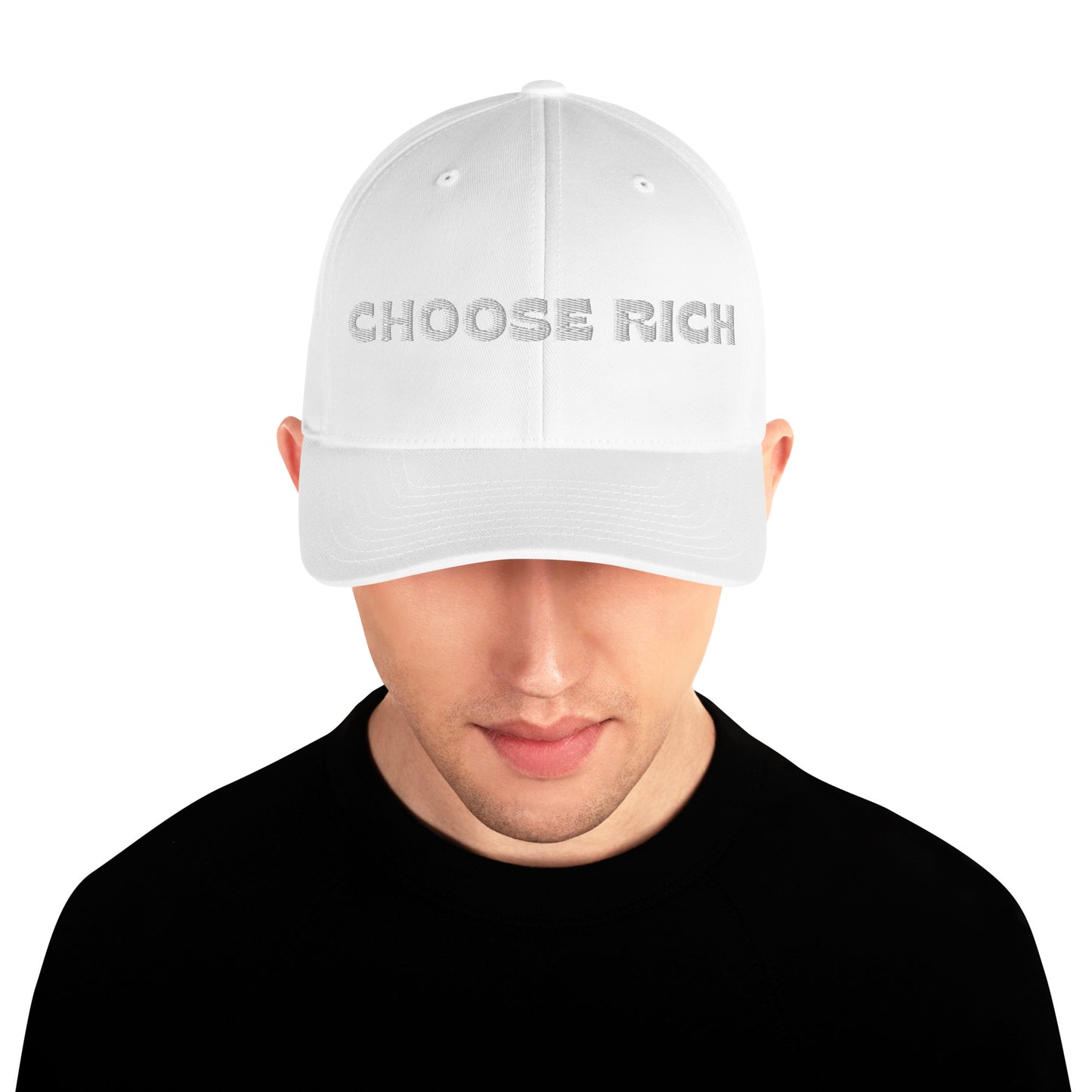 Structured Twill Cap CHOOSE RICH