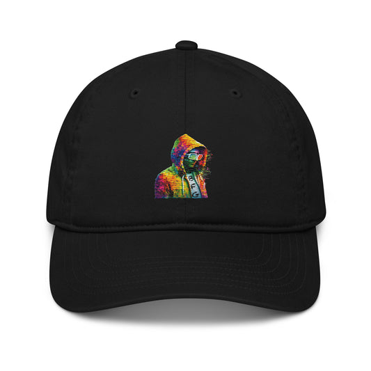 Organic dad hat feat. BrightFutureGuy 2 (embroidered) - Farcaster