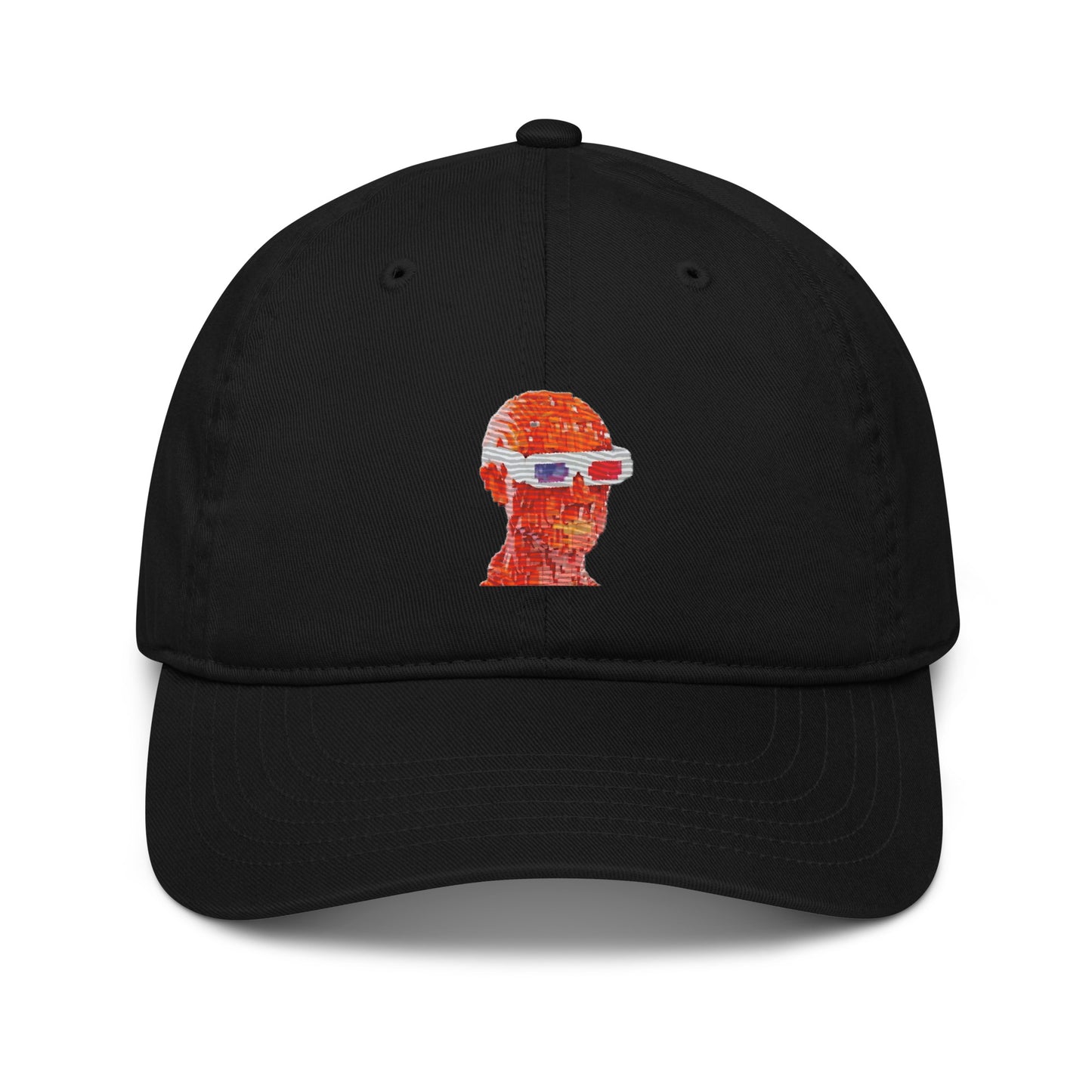 Organic dad hat feat. BrightFutureGuy pfp 2 (embroidered)